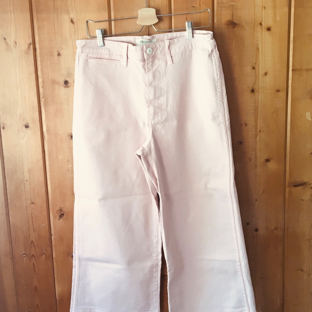 NWOT Madewell Wide Leg Emmett Crop